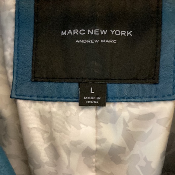 Marc New York Whitney Washed Leather Jacket EUC - Picture 2 of 11